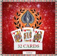 the 32 cards reading 